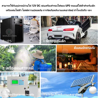 แบตเตอรี่ แบตเตอรี่แห้ง 12V12AH แบตสำรอง เครื่องมือเกษตร พ่นยาแบตเตอรี่ มอเตอร์ไซค์ เครื่องสำรองไฟ ไฟฉุกเฉิน ต่อมอเตอร์ป