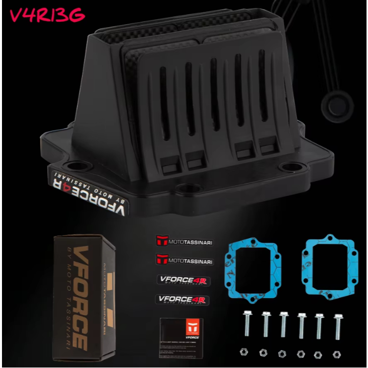 หรีดวาล์วไอดีคาร์บอนแท้ VFORCE V4R/V3สำหรับ KAWASAKI KR150 Ninja krr ZX150 KRZ150ทุกปี KX KDX KMX 12