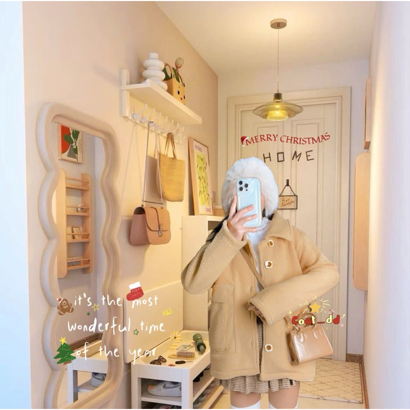 DD(no.87)💥new🌨️✨Betty fleece jacket💕🧸🤍
