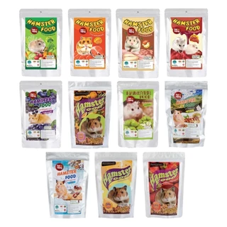 [17รสชาติ] อาหารหนูแฮมสเตอร์ hamster อาหารหนู Petheng บรรจุ 180 กรัม ยอดฮิตตลอดกาล