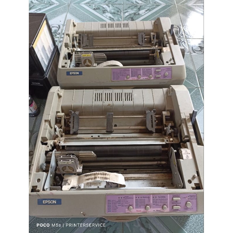 แยกอะไหล่ epson LQ590 มือสอง ชุดที่1/2 ใช้งานได้ปกติ ทดสอบการทำงานแล้ว