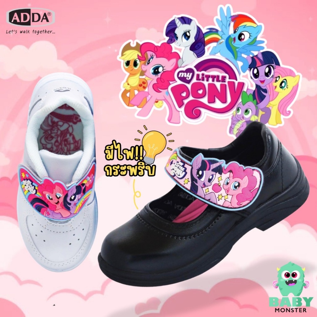🌟ขอบิลใบเสร็จได้!! ADDA รองเท้านักเรียน Minnie (รุ่น41C17/41G95) รองเท้านักเรียนมินนี่