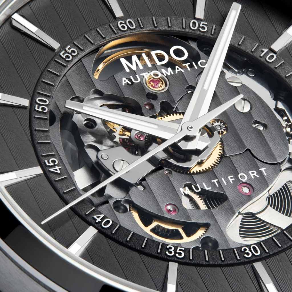 นาฬิกา MIDO รุ่น MULTIFORT SKELETON VERTIGO (M038.436.11.061.00)