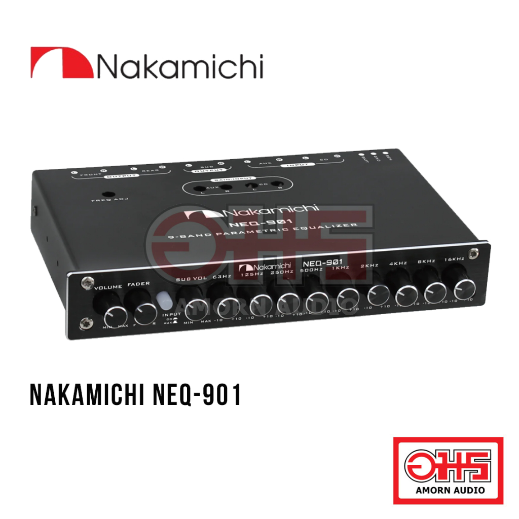 Nakamichi NEQ-901 | Pre-amp 9 แบรนด์ | AMORN AUDIO