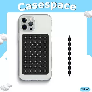 แผ่นซิลิโคนแปะมือถือ ไม่ต้องใช้กาว ติดได้ 2 ด้าน ใช้ซ้ำได้ Silicone Suction Phone Case