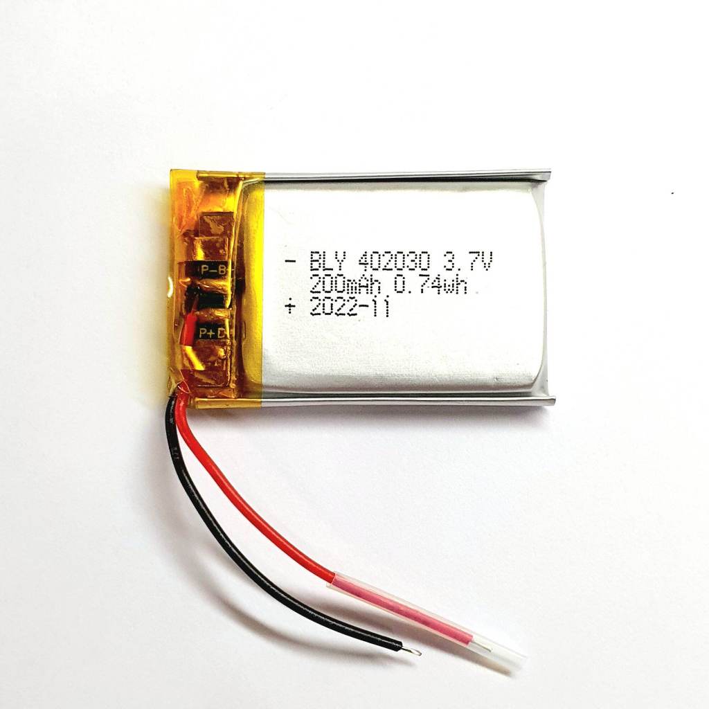 Battery Li-Polymer เบอร์ 402030 3.7V 200mAh (0403)