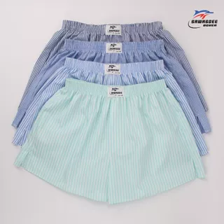 Sawasdee Boxer บ็อกเซอร์ ทรงเกาหลี แบบไร้ตะเข็บ ผ่าข้าง ระบายความร้อนได้ดี แห้งไว