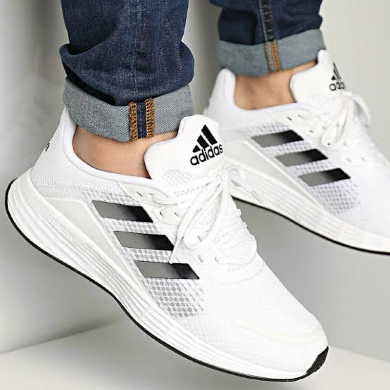 รองเท้าผ้าใบ ADIDAS DURAMO SL  สีขาว รับประกันของแท้100%
