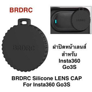 BRDRC ฝาปิดเลนส์ ( ซิลิโคน ) สำหรับ Insta360 Go3S Silicone L…