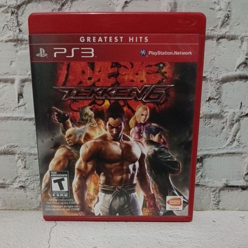 แผ่นเกมส์ PS3 TEKKEN6  มือสอง