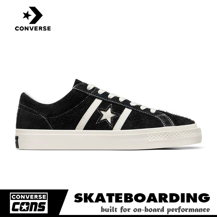 CONVERSE CONS รองเท้า One Star Academy Pro Archive Colors Ox - Black [A06426CM_S4BKXX]