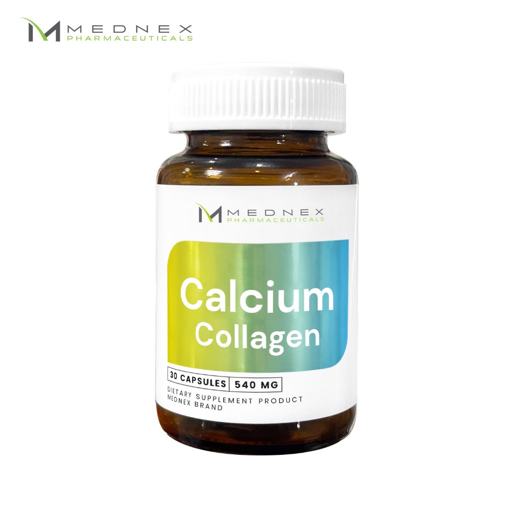 [แพ็ค 3 ขวด] แคลเซียมคอลลาเจน Calcium Collagen MEDNEX เมดเน็กซ์ แคลเซียม คอลลาเจน แคลเซียมพลัสคอลลาเจน คอลลาเจนไตร ราคา ถูกที่สุด ดีลบีเคเค แกลเลอรีภาพที่ 2