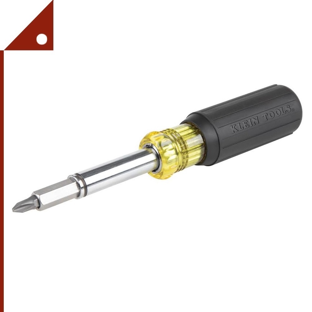 Klein Tools : KLT32500MAG* ไขควงแม่เหล็ก 11-in-1 Magnetic Multi-Bit Screwdriver