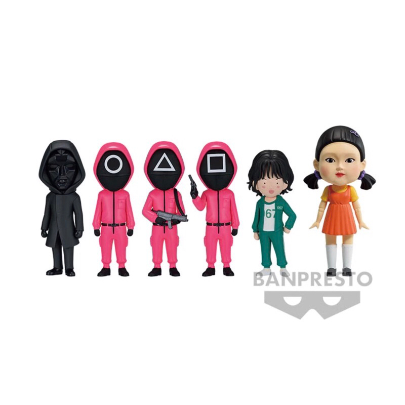 (พร้อมส่ง) WCF SQUID GAME (WORLD COLLECTABLE FIGURE) SET OF 6