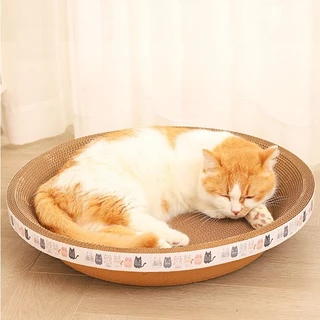 Cuttie Pettie รูปอ่าง ที่ลับเล็บแมวขนาดใหญ่ ที่ขูดเล็บ ของเล่นแมว ที่ลับเล็บแมว ฝนเล็บแมว ที่ฝนเล็บแมว ของเล่นแมว