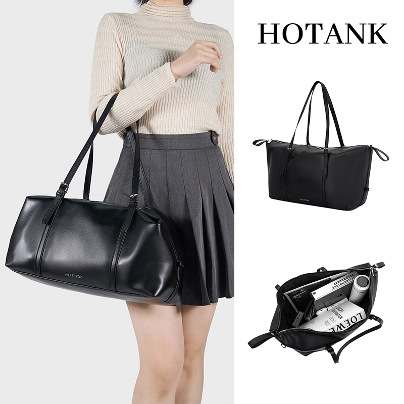 HOTANK ส่งด่วน!จากไทย 2025 กระเป๋าหนังใบใหญ่สุด Oversize Messenger Bag