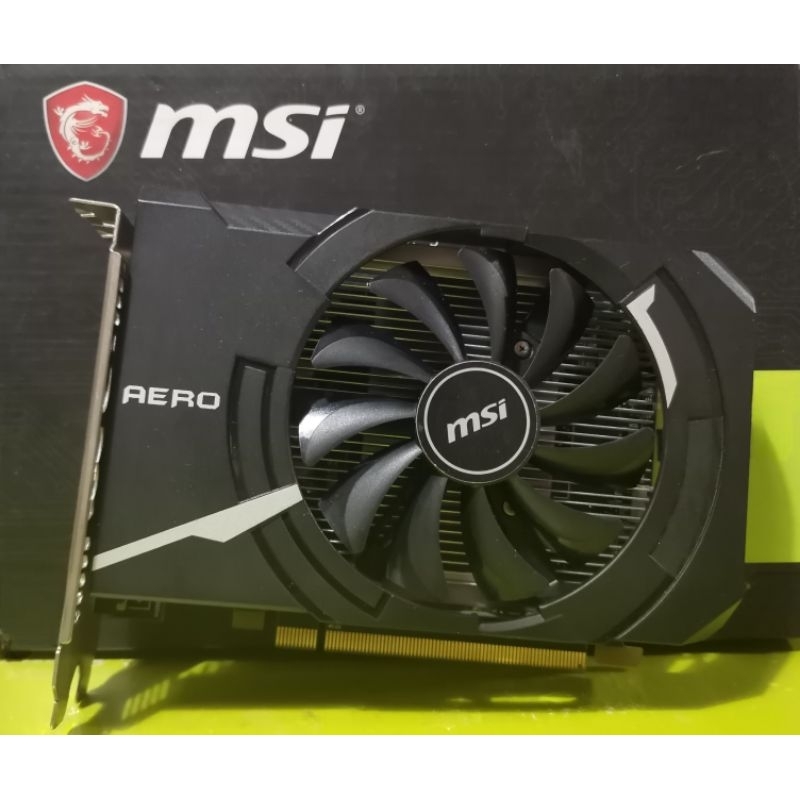 การ์ดจอ MSI รุ่น AMD Radeon RX 550 2GB DDR5 ไม่ต่อไฟเลี้ยง (no box) สินค้ามือสอง ไม่มีกล่อง