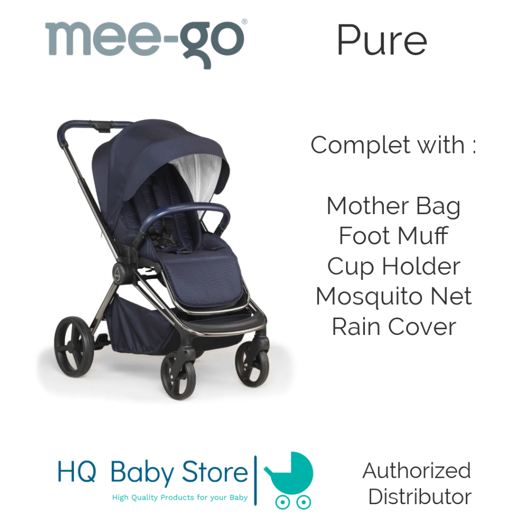 Meego Pure รถเข็นเด็กจากประเทศอังกฤษ สามารถใช้ได้ตั้งแต่แรกเกิดถึงเด็ก 6 ปี