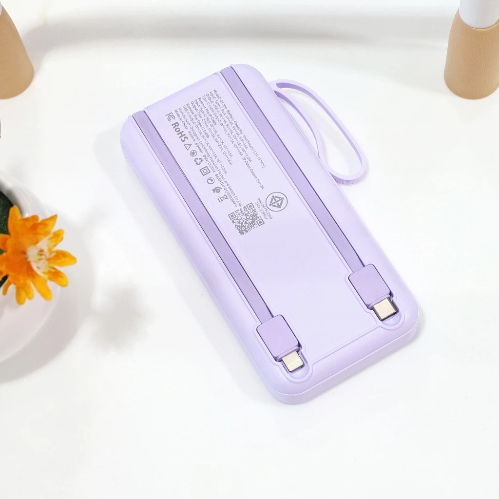 d-power Power Bank 20000 mAh รุ่น GC200 PD 22.5w หน้าจอดิจิตอล รองรับฟาสชาร์จ 22.5W มี 2สีให้เลือก