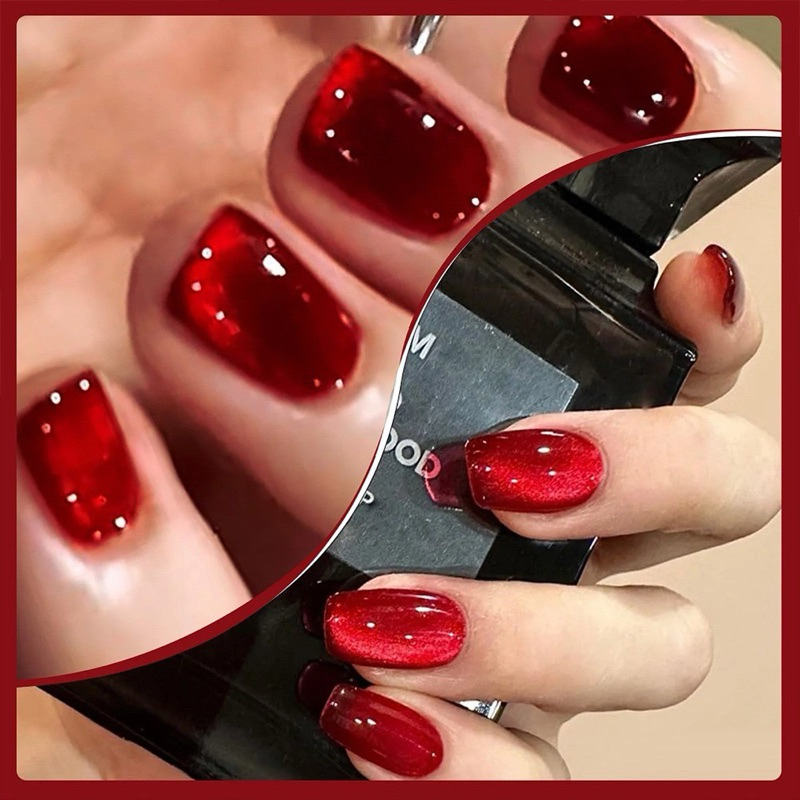 สีลูกแก้วโทนแดง XEIJAYI โทนสีสวย ขนาด 10ml. สินค้าพร้อมส่งจากไทย🇹🇭🇹🇭 - รูปที่ 2