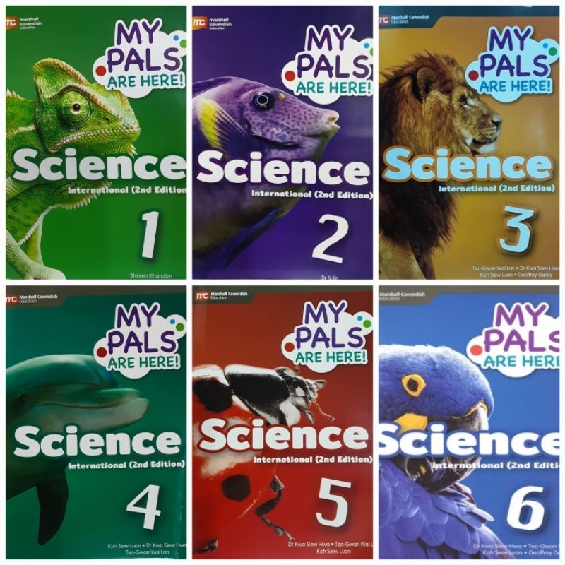My Pals Are Here! Science International Edition P1-P6 #หนังสือวิทยาศาสตร์ ระดับชั้นป.1-ป.6