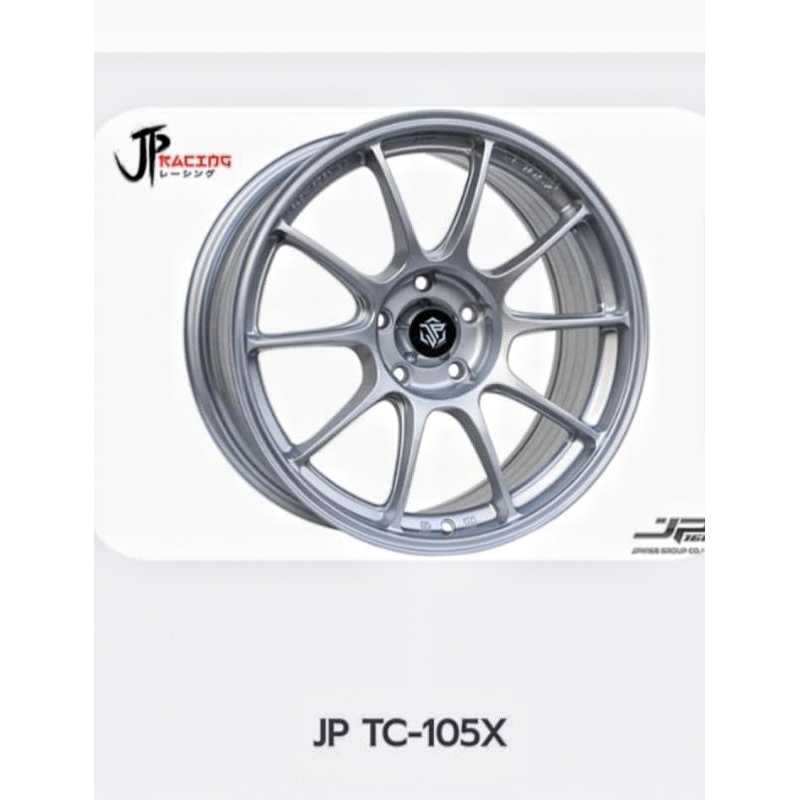 ล้อ JP TC-105X 17x8 ET+35 PCD 5รู114.3(งานJP ประกัน 1 ปี)