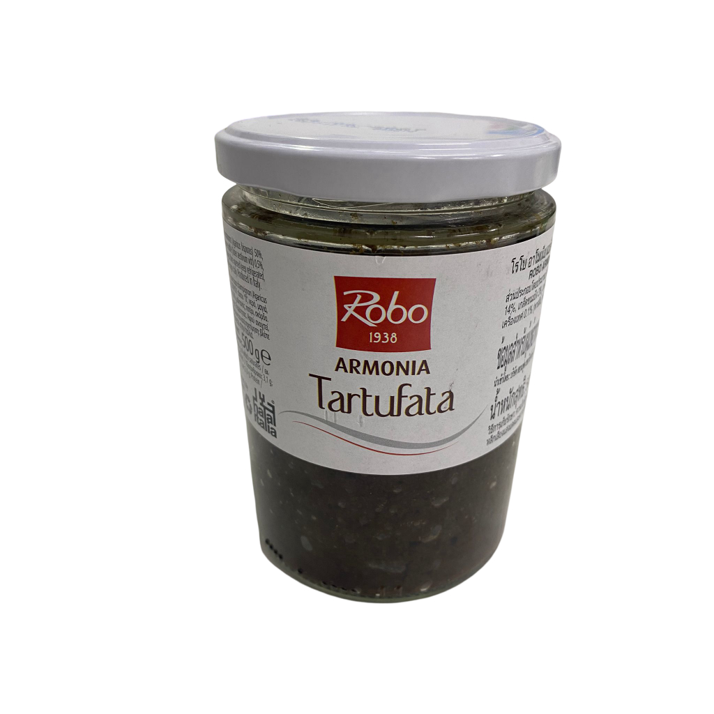 ครีมซอสเห็ดทรัฟเฟิลดำ ROBO Arminian black truffle sauce 500 g