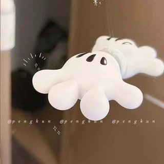 😍COD😍ชั้นวางแปรงสีฟัน ลายการ์ตูนมิกกี้ ปาล์ม ไร้รอยต่อ ที่ใส่แปรงสีฟัน Mickey Palm