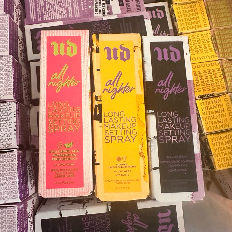 [ลด30% ใช้โค้ดไลฟ์/Shopee Video] พร้อมส่ง แท้ Urban Decay All Nighter Long Lasting Makeup Setting Spray 15ml/30ml