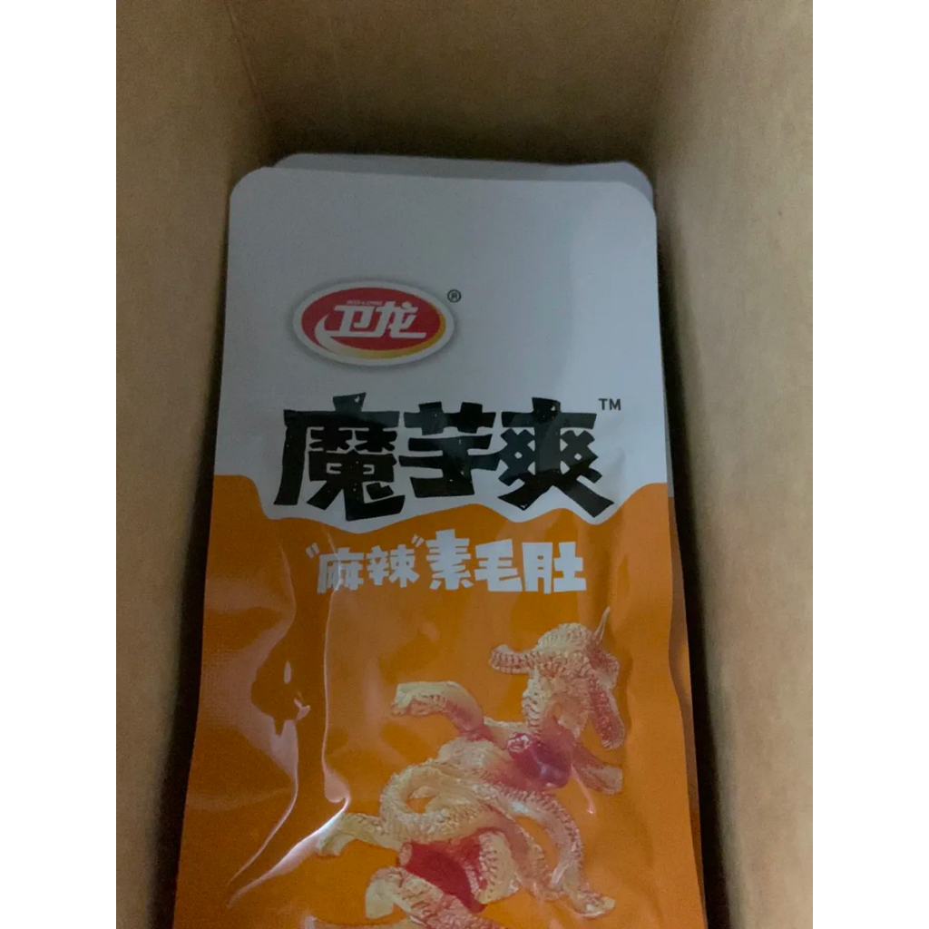 [พร้อมส่ง][อร่อยมาก] Weilong 400G ขนมเส้นบุก ขนมนำเข้า รสชาติกลมกล่อมSDHSRY