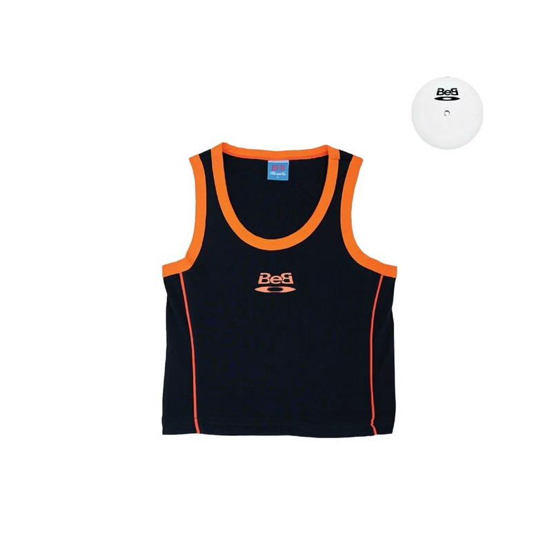 ส่งต่อ Beb club Disc Logo tank top สีดำ size L