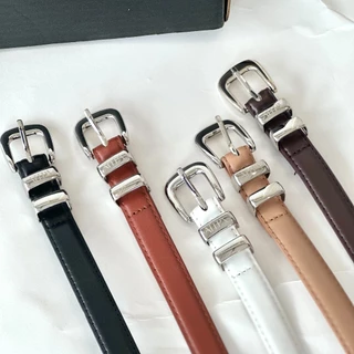 Atipashop - BREE BELT เข็มขัด สายหนัง ปั้มโลโก้ Atipa