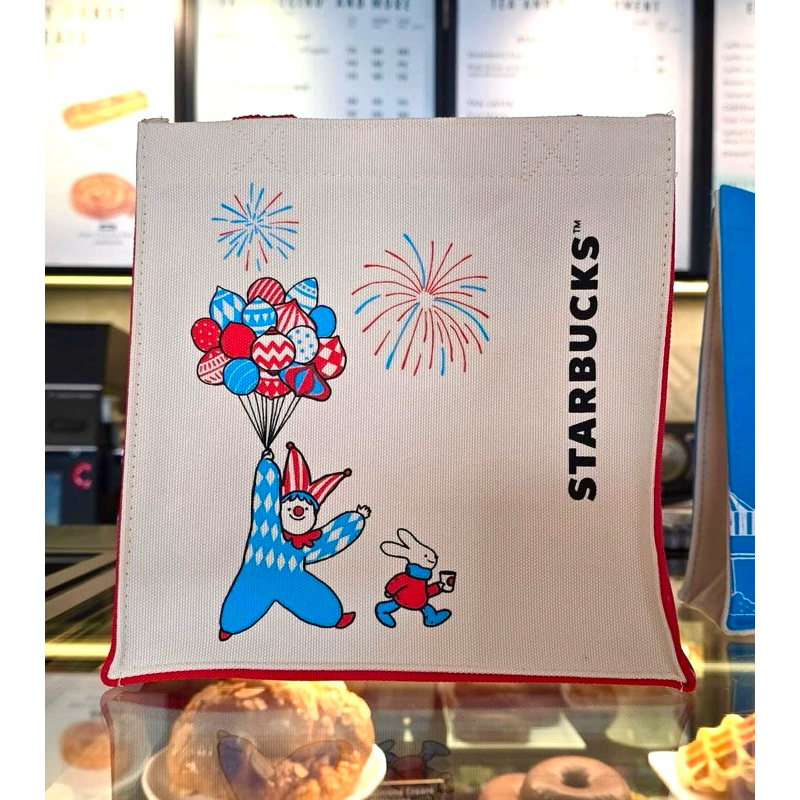 (สินค้าพร้อมจัดส่งไม่ต้องพรี) กระเป๋า Starbucks Bag ของแท้ 100%