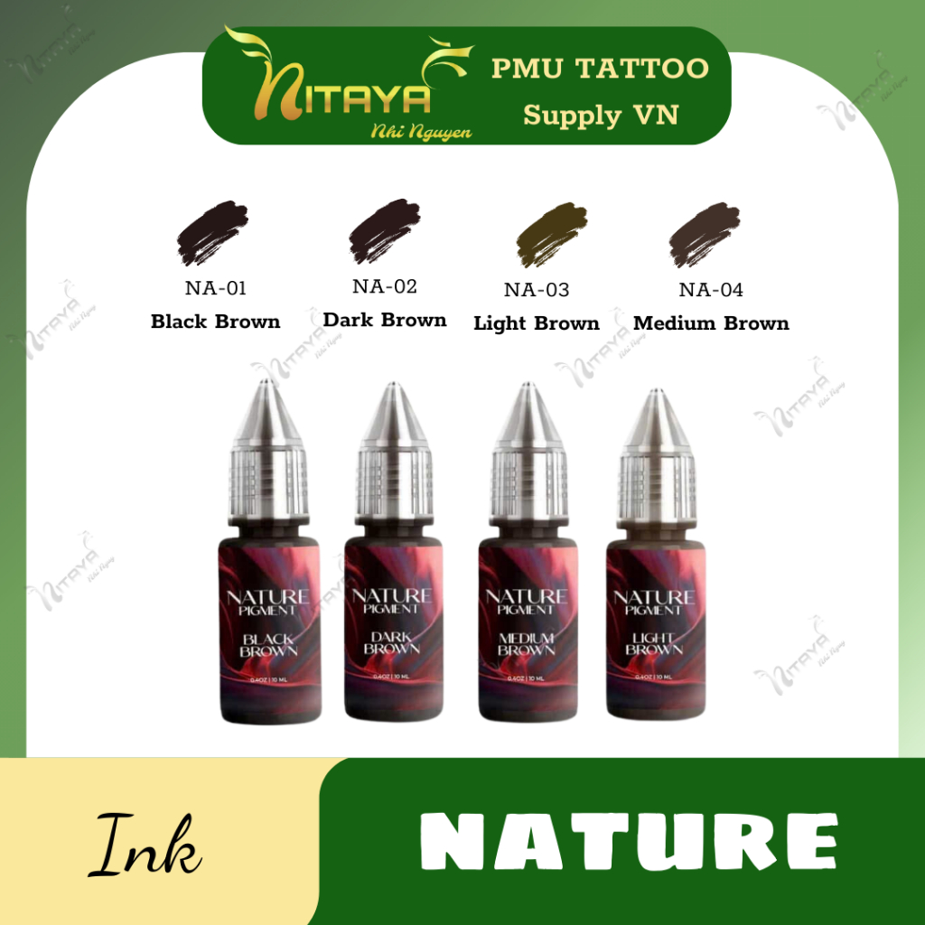NATURE BROWS Ink - Master. DO HUONG Vietnam