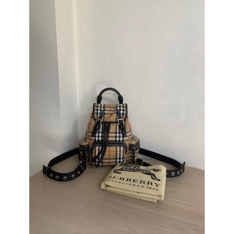 ❌❌❌ขายแล้ว❌❌❌ Burberry Rucksack Mini Backpack