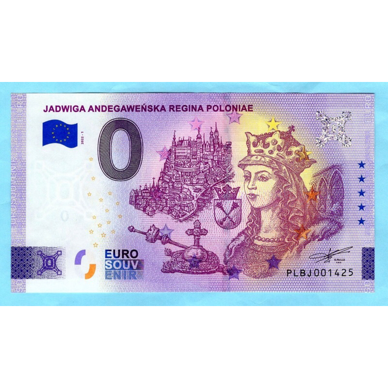 Poland 0 Euro - Queen Jadwiga 2022