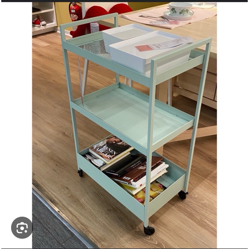 [IKEAแท้] NISSAFORS รถเข็น, 50.5x30x83 ซม.