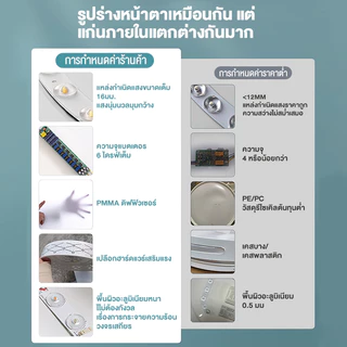 คมไฟเพดาน LED โคมไฟระย้า ตกแต่งห้องนั่งเล่น สไตล์โมเดิร์นมินิมอล รีโมทคอนโทรลเพื่อเปลี่ยนแสง 3สี