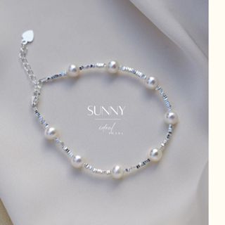 iDEAL กําไลมุกแท้ Sunny กําไลไข่มุก กําไลข้อมือมุก สร้อยข้อม…