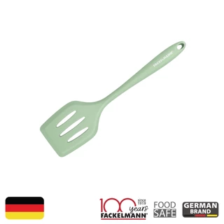 FACKELMANN ตะหลิวซิลิโคนมีร่อง ทนความร้อน ถนอมผิวกระทะ Silicone Slotted Turner Food Grade