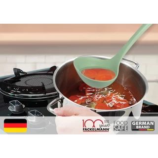 FACKELMANN กระบวยซิลิโคน ทนความร้อน 230°C Silicone Soup Ladle Food Grade