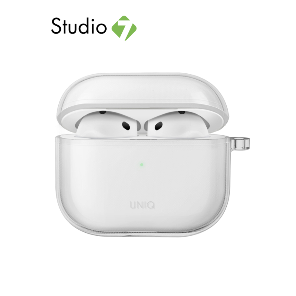 เคส Uniq AirPods 4 Glase Hang Case Glossy Clear by Studio7
