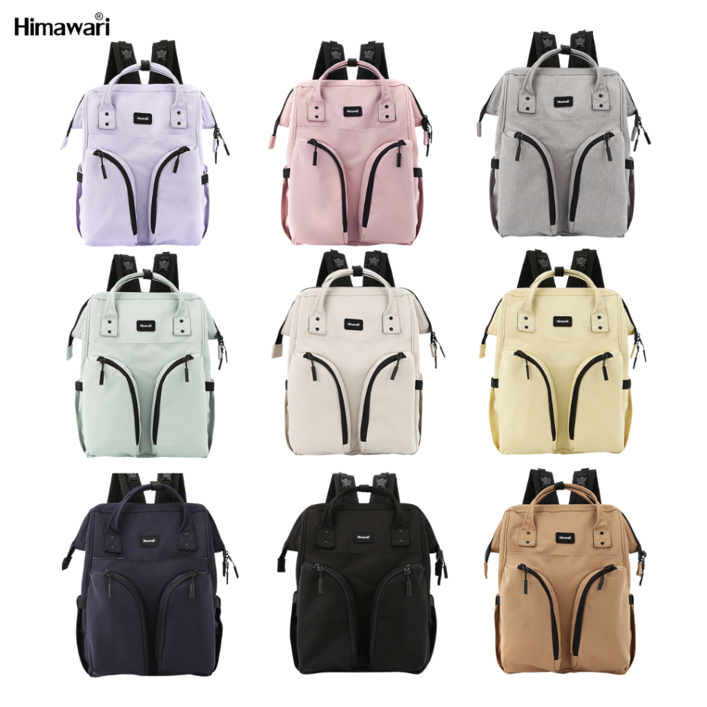 พร้อมส่ง ✅ Himawari Mommy Backpack ฮิมาวาริ กระเป๋าเป้สะพายหลัง กระเป๋าคุณแม่ รุ่น 1208