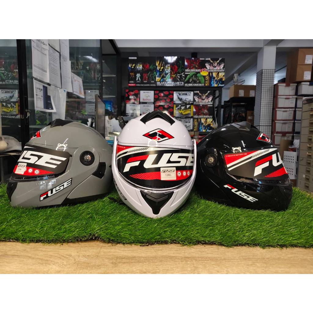 หมวกกันน็อกยกคาง FUSE รุ่น RIMAX