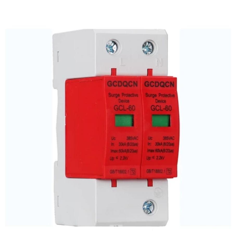 SPD (Surge Protection Device) ป้องกันฟ้าผ่า 2P (Two-Pole)