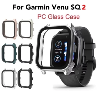 เคส Garmin venu SQ / SQ 2 / SQ 2 music ฟิล์มกระจกนิรภัย PC สวยงามมีหลากหลายสี