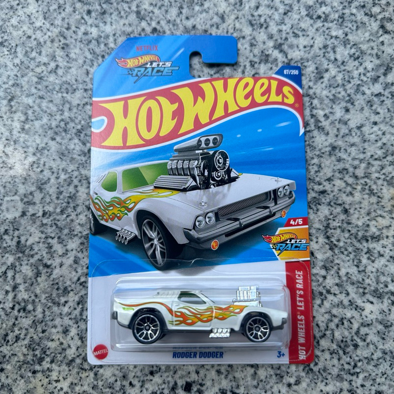 รถเหล็ก Hotwheels Rodger Dodger