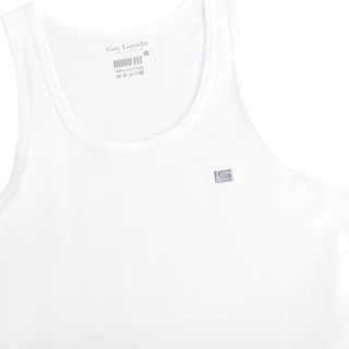 Guy Laroche เสื้อกล้ามทรง Body Fit ปัก LOGO GL ที่หน้าอก มีให้เลือก 3 สี ขาว ดำ เทา รุ่น JVE2423R6