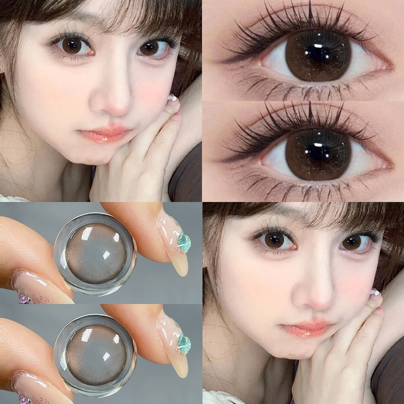 💕ซื้อครบ฿109แถม น้ำยาล้าง-360ML💕Midroo เลนส์ธรรมชาติสีน้ำตาล รุ่นธรรมชาติขายดี รุ่นแฟชั่นขายดีBrown-14.0/14.5mmรายเดือน - รูปที่ 6