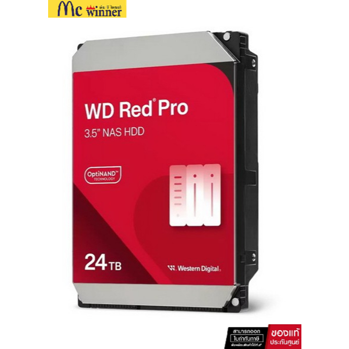 WD RED PRO 24TB HDD 7200RPM 512MB 5Y (WD240KFGX-5YEAR)